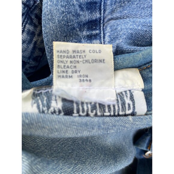 Vintage Together Denim Shirt With Teddy Bear Embroidery & Pocket Teachercore - Picture 9 of 9